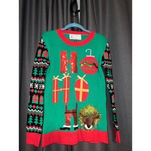 Ugly Christmas Sweater Xmas Size Medium